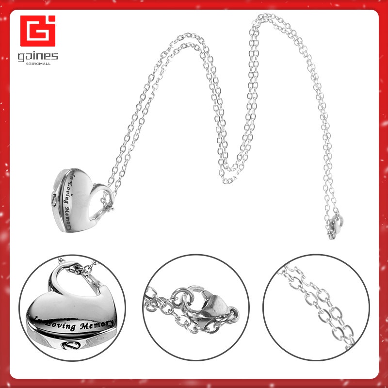 [READY STOCK] Locket Small Urns for Human Jewelry Memorial Ashes