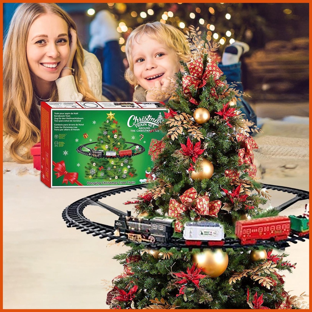 Christmas tree best sale train set canada