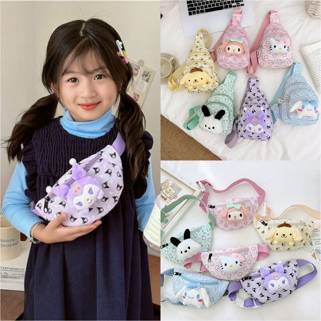 Sanrio Kid's bag Suitable for Kids boys and girls aged 36 Years Old