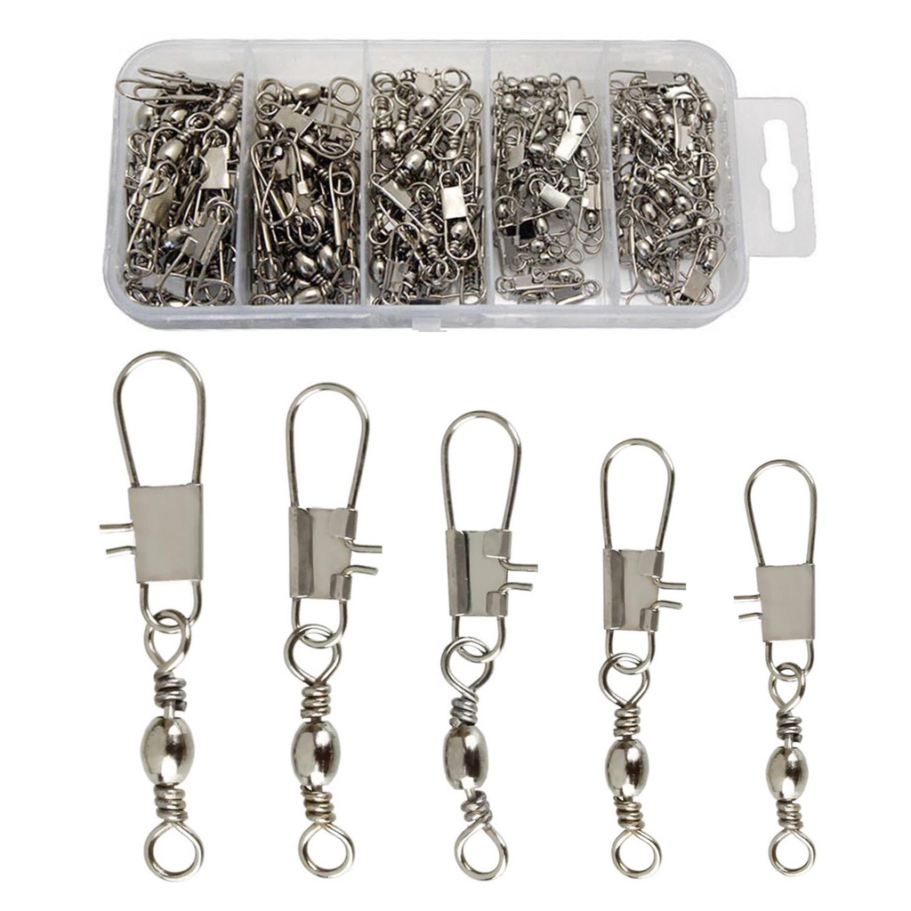 Stainless Steel Fishing Barrel Swivel Solid Ring Different Sizes Rolling  Swivel Connector Fishing Accessories - China Fishing Barrel Swivel and  Rolling Swivel Connector price