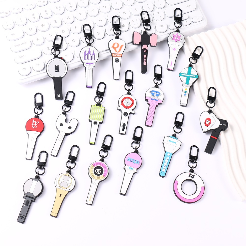 Kpop Twice Seventeen Ive Txt Nct Aespa Support Stick Clothes Bag Pull ...