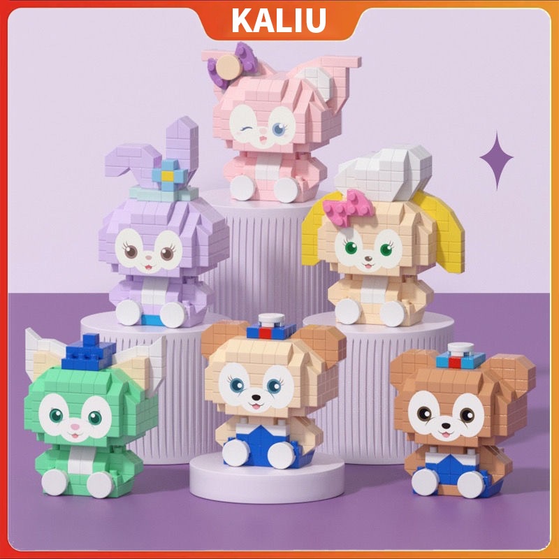 KALIU TOYS Mini Blocks Cute Cartoon Characters Toys Building Blocks ...