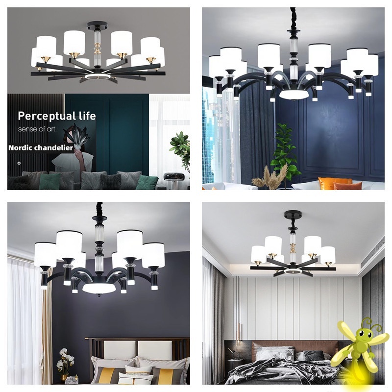 Modern LED Dining Ceiling Light Living Room Chandelier Bedroom Hanging ...