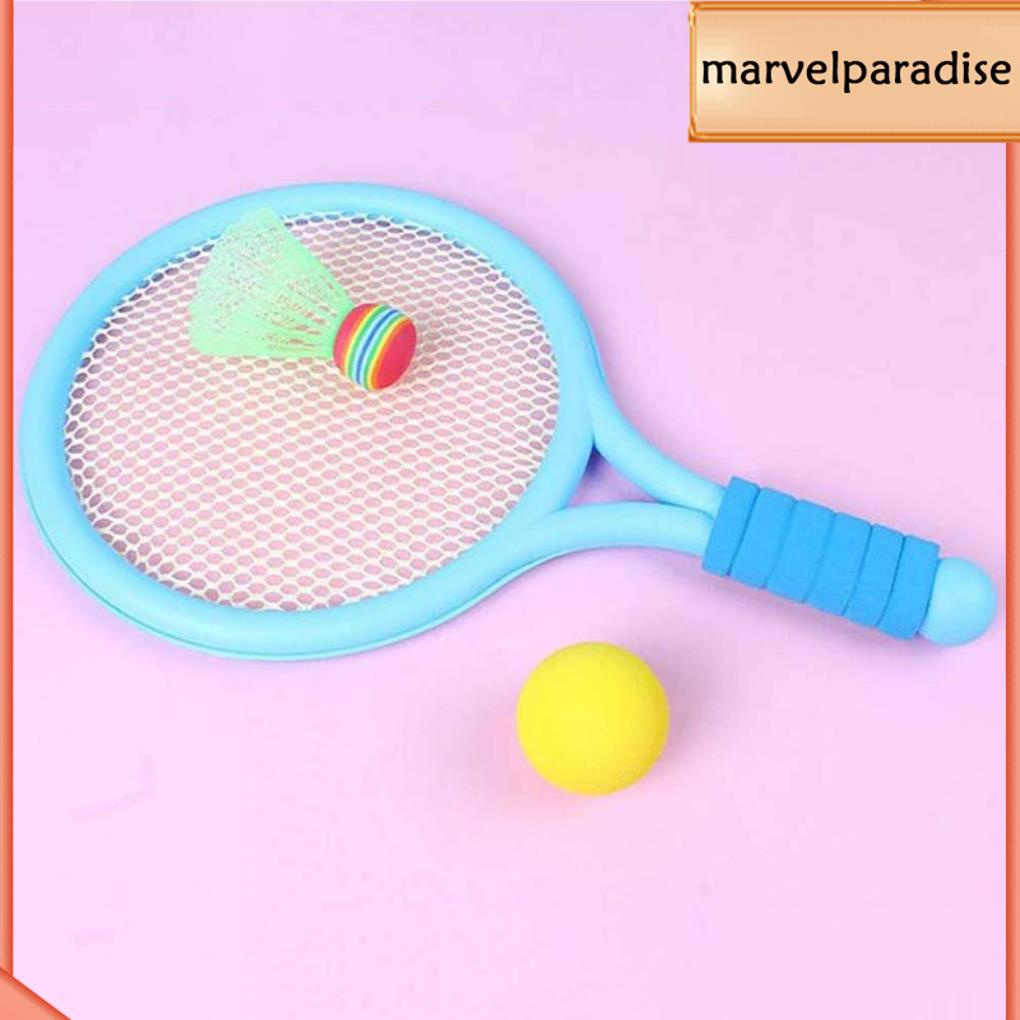 [Mapde]Children's Badminton Tennis Racket and Ball Toy Sports Outdoor