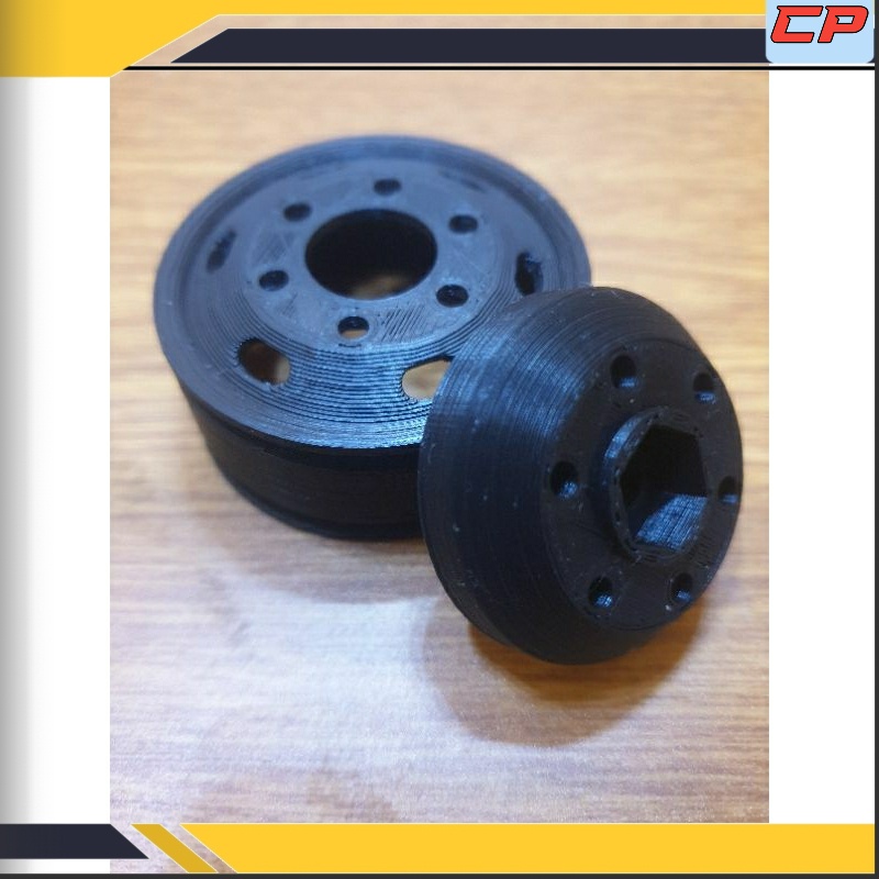 Front Drum Rim Set For Miniature Truck Scale 1:10 Wheel diameter 46mm ...