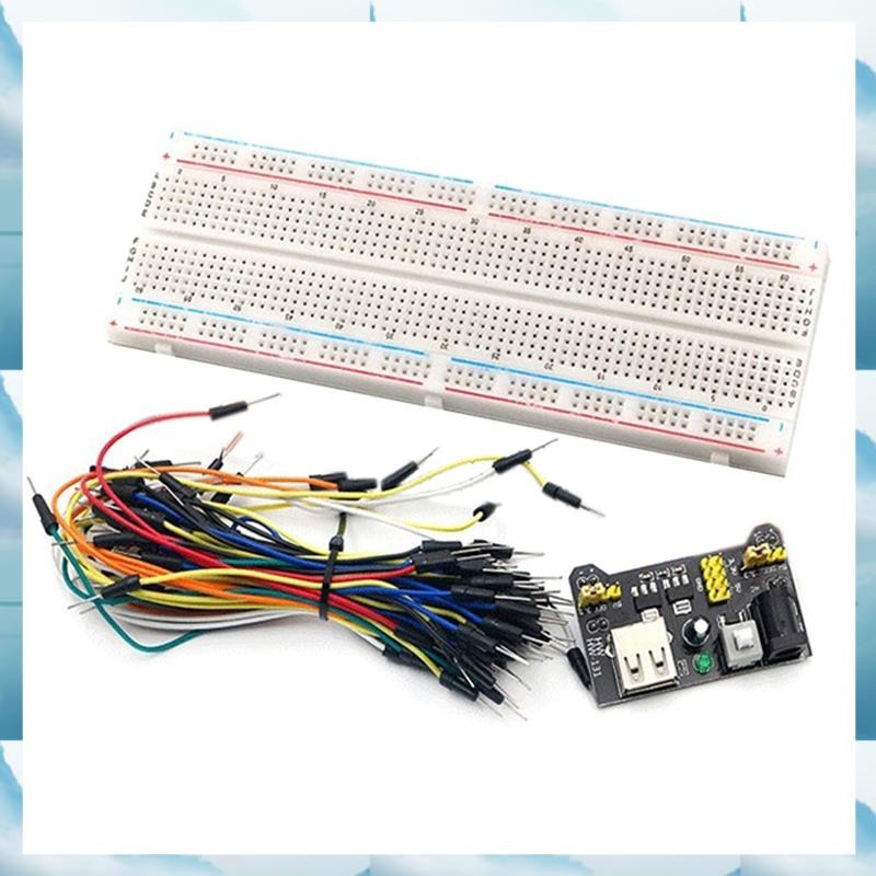 [W F S B] MB102 Breadboard Power Module Kit with 830 Point Solderless ...