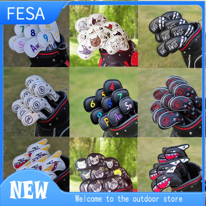 Golf iron covers, golf club head covers of various colors and styles ...