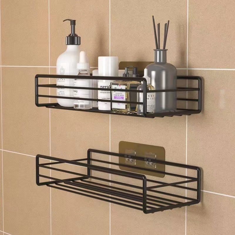 COD Bathroom Wall Rack Shelf Organizer Storage Rack Organizer | Shopee ...