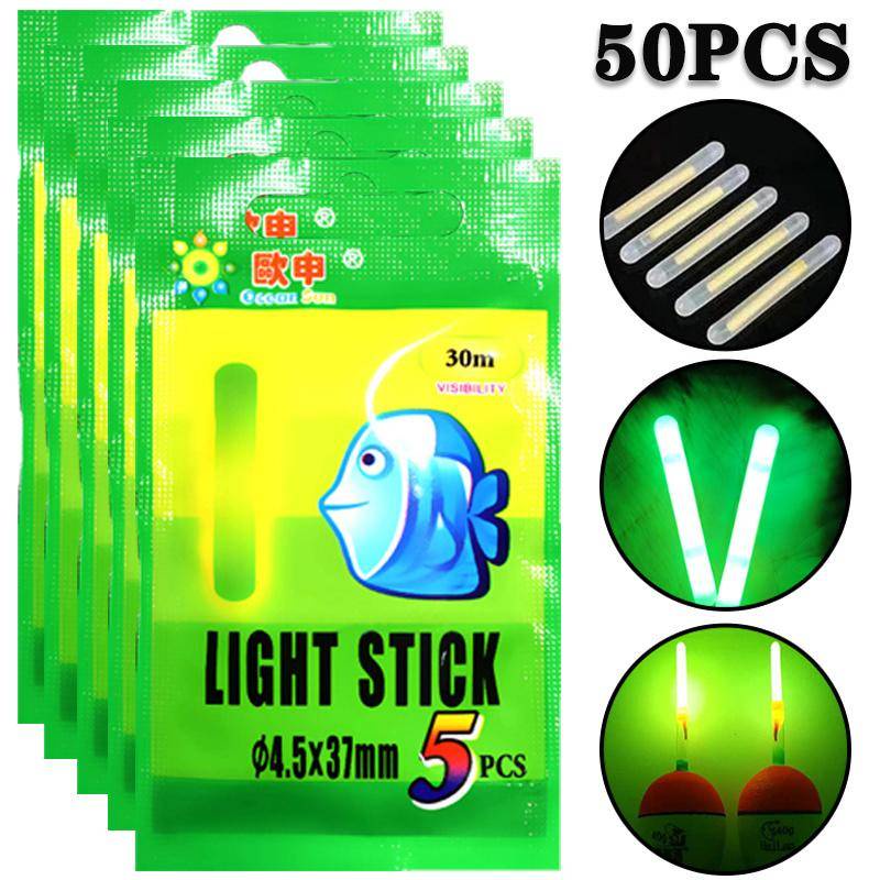 50pcs Fishing Float Light Stick Fluorescent Lights, Glow Sticks Fishing  Floats - Glow Party Supplies - Aliexpress