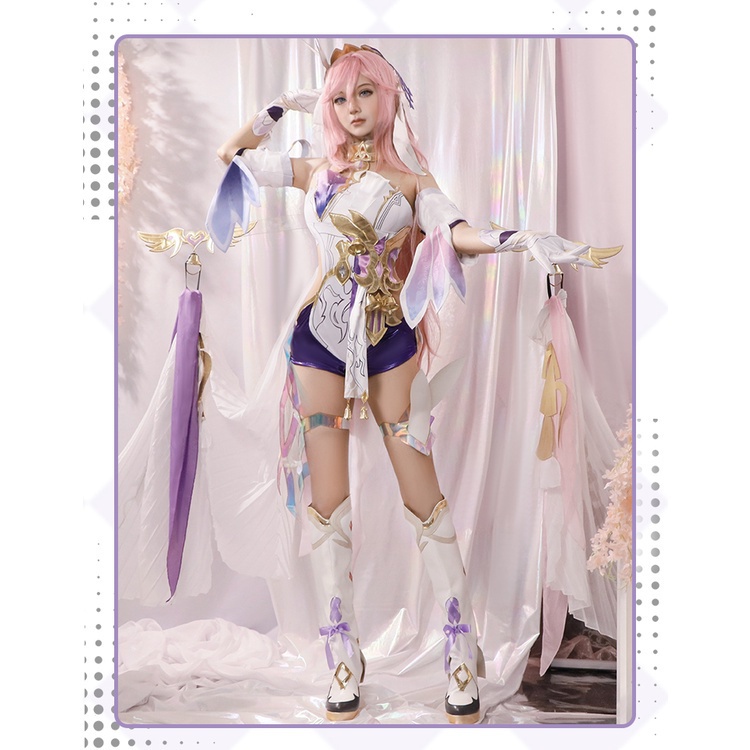 Honkai Impact 3 Cos Elysia Cosplay Game Costume Set For Women Shopee Philippines 6159