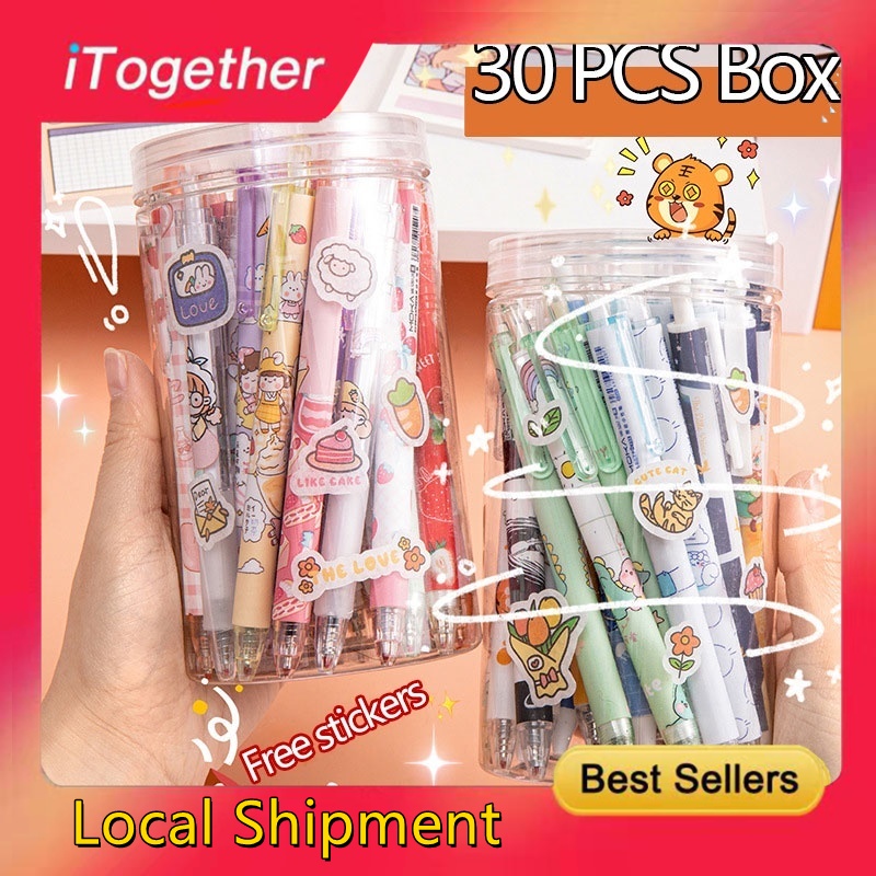 30pcs Office And School Supplies Writing Supplies And Correction Tape 30  Pieces/set Colored Pencil