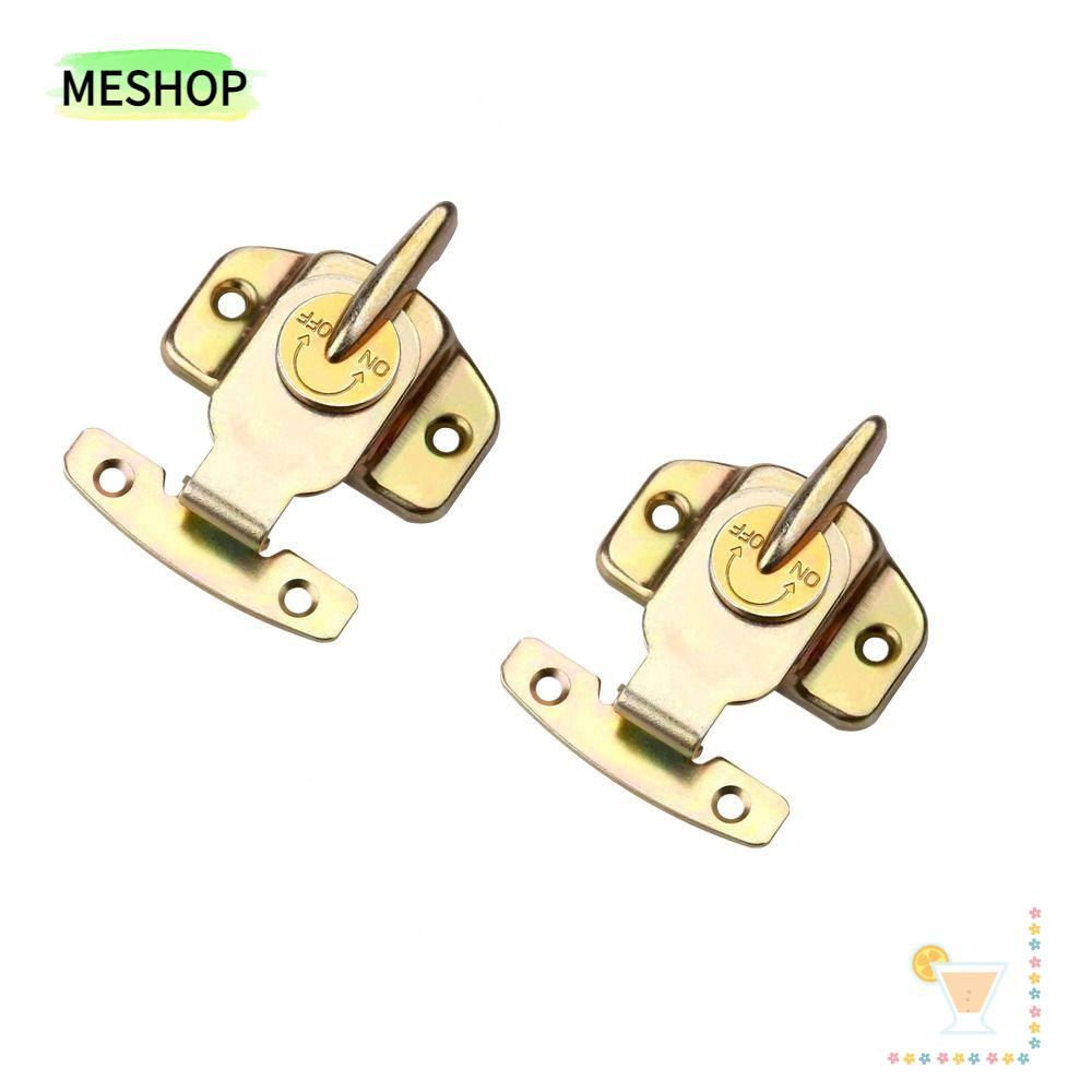 ME 2 Pack Dining Table Locks, Gold Metal Dining Training Table Buckles