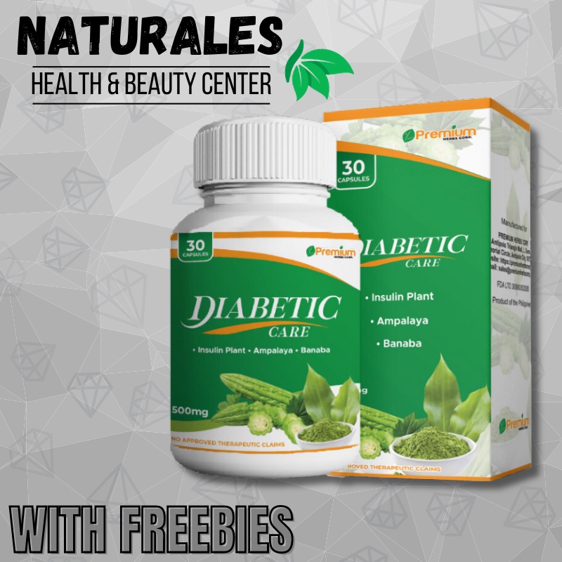 Diabetic Care Supplement (30 Capsules) with Insulin Plant Ampalaya