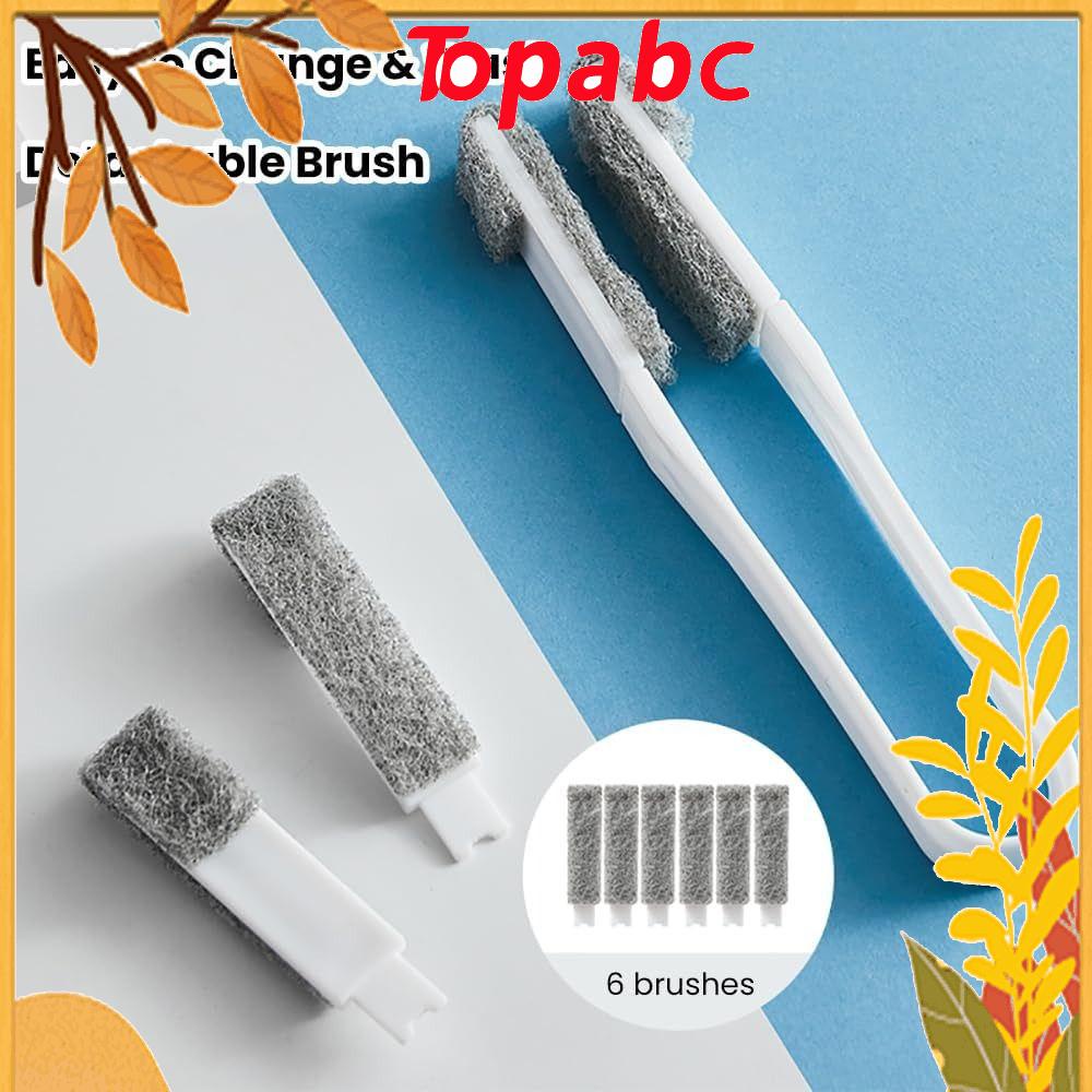 TOP Window Blind Duster Brush, Removable PP Blind Cleaner Duster Tool