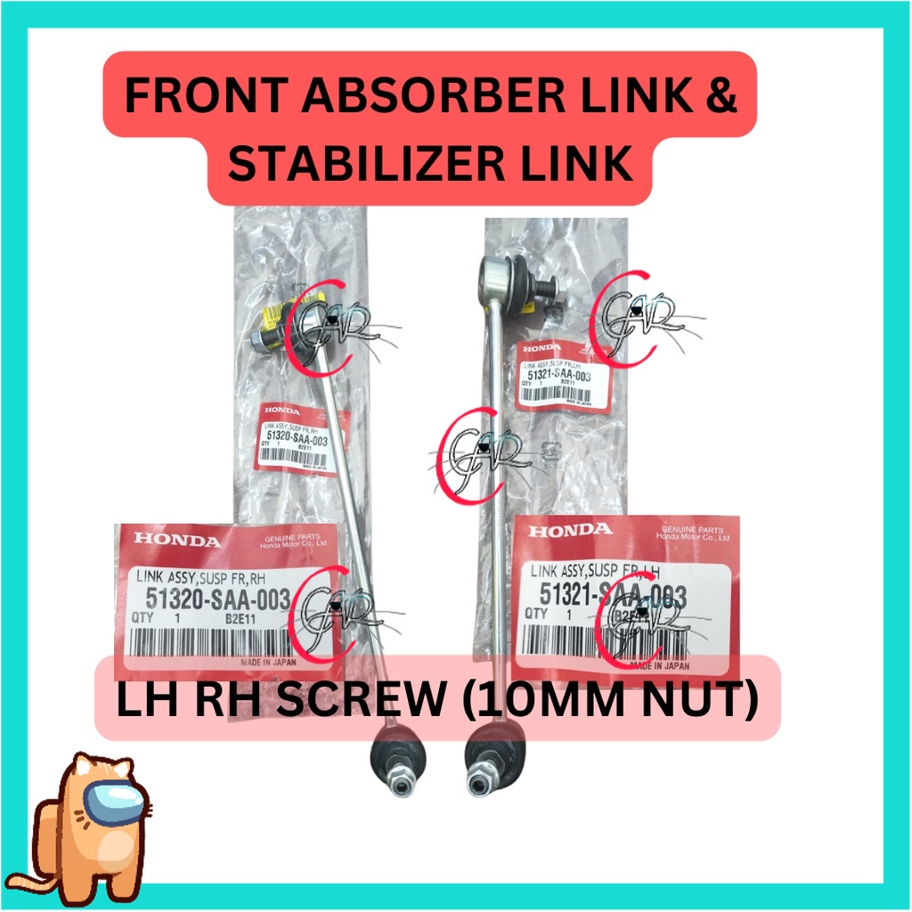 (OEM PARTS) HONDA CITY SEL VTEC / IDSI JAZZ SAA FRONT STABILIZER LINK