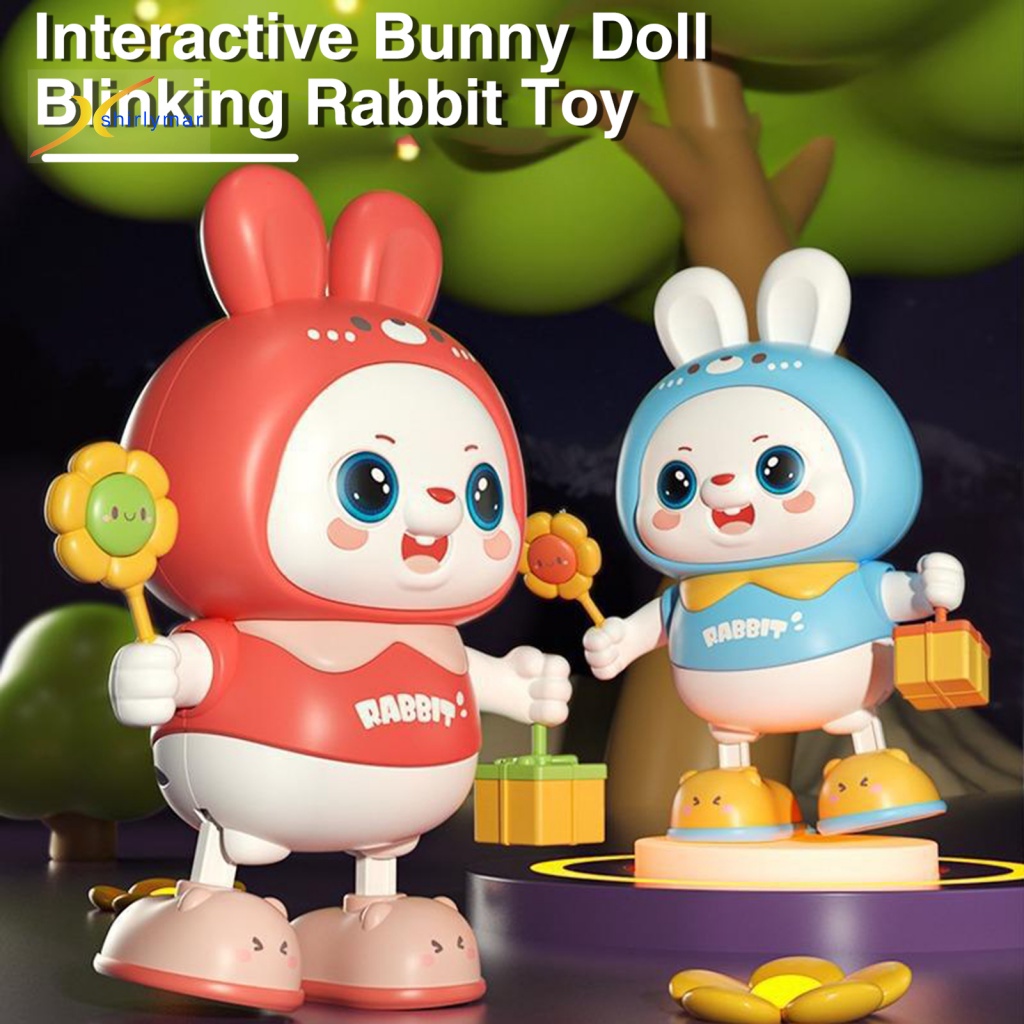 Sr Blinking Rabbit Toy Bunny Toy Adorable Battery-powered Dancing ...