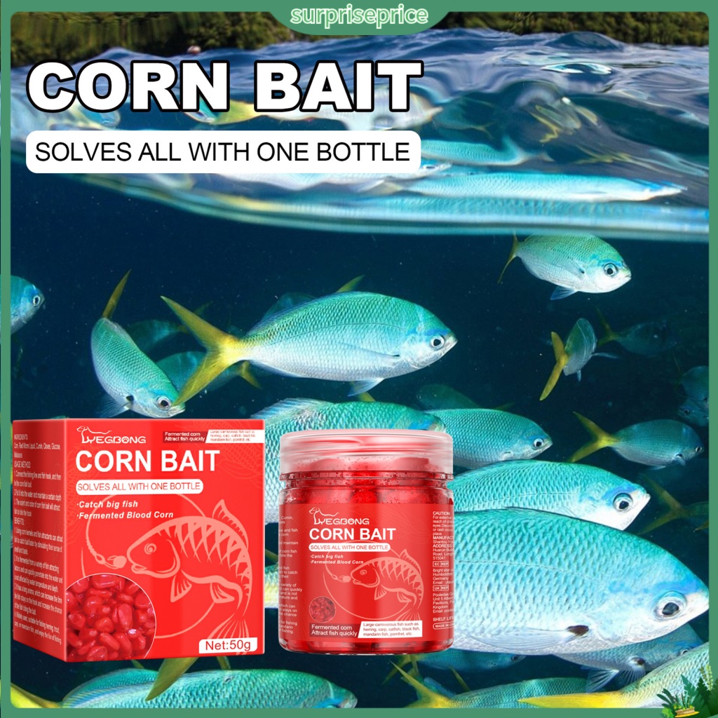 surpriseprice Easytouse Fishing Bait Corn Kernels for Fishing