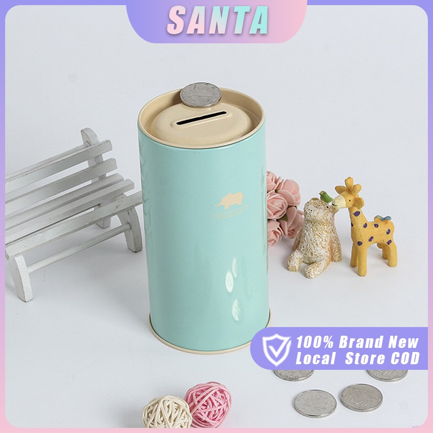 Creativity Money Box Tinplate Metal Coin Storage Children Cute Cartoon ...