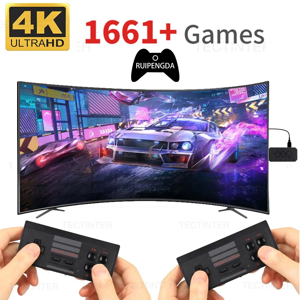 Video Game Console Handheld TV Game Gamepad HDMI Output Game Stick