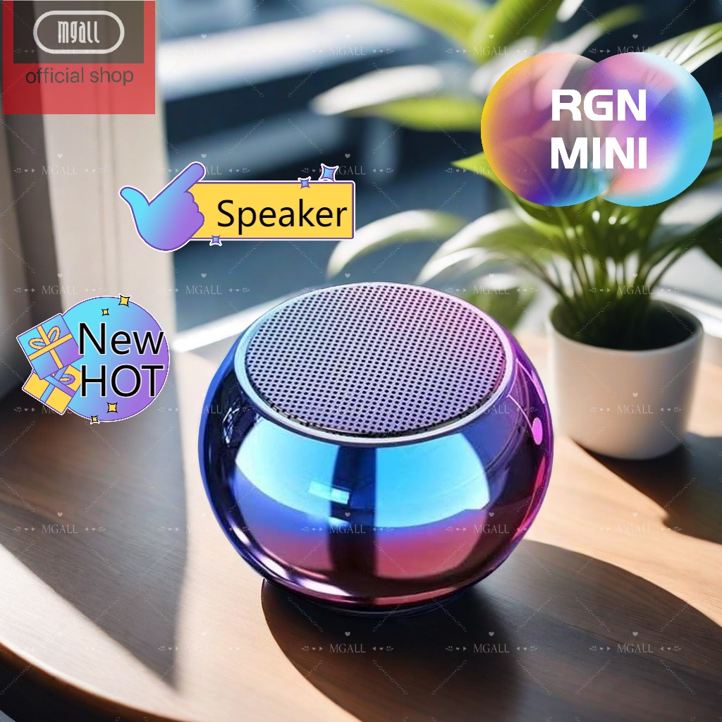 MGALL Bluetooth 9D M3 MINI Speaker High-quality Wireless Small Sound ...