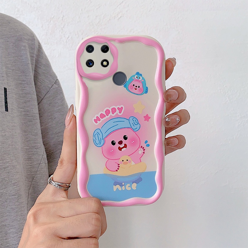 For Realme C12 C 12 RMX2189 Case Soft Silicone TPU Back Case Cover