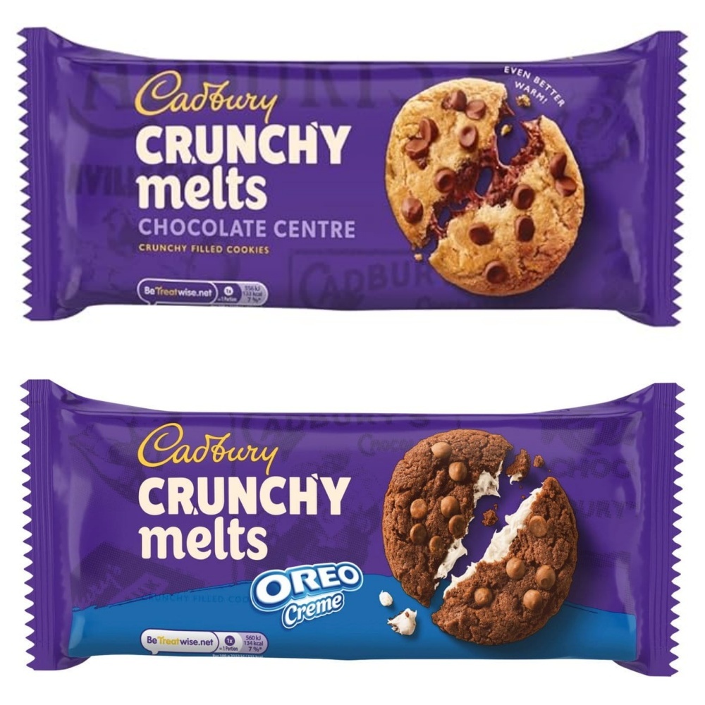 Cadbury Crunchy Melts Chocolate Biscuit 156gram From Europe | Shopee ...