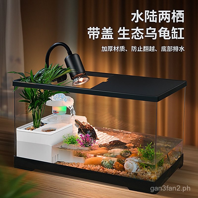 √Luxury Turtle Breeding Tank, Large Villa, Home Ecological Landscaping ...