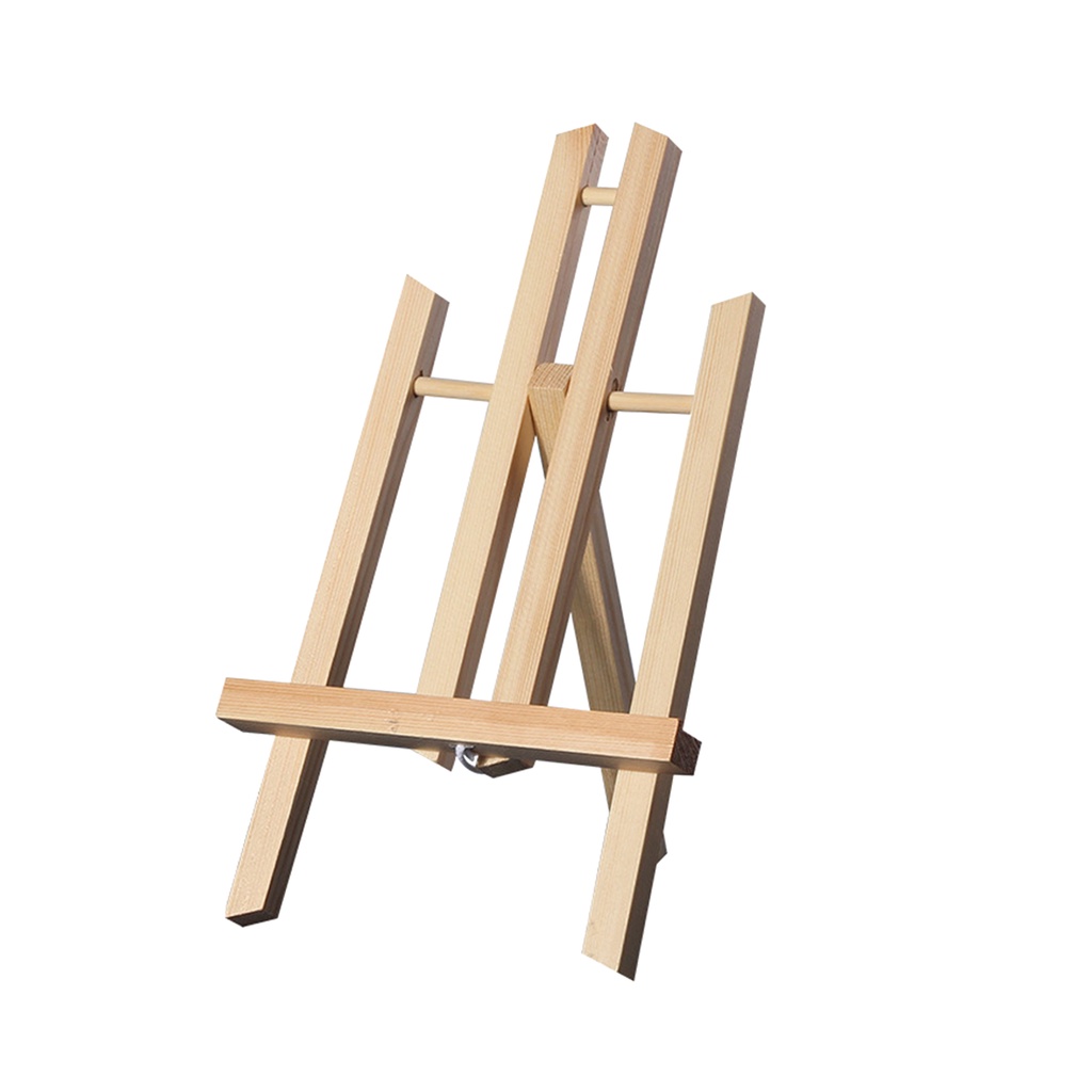 Outdoor Lightweight Universal Indoor Portable Crafts Artist For Painting Wooden Triangle Easels