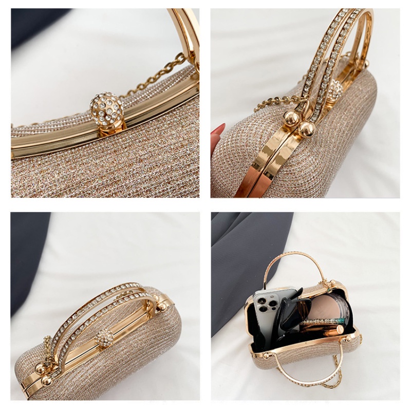 Evening Clutch Purse for Women Formal Handbags Sparkling Wedding ...