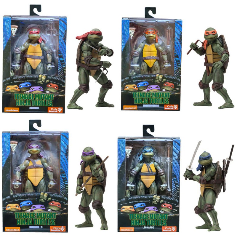 Neca 1990 Movie Version Ninja God Turtle Figure TMNT Limited Edition ...