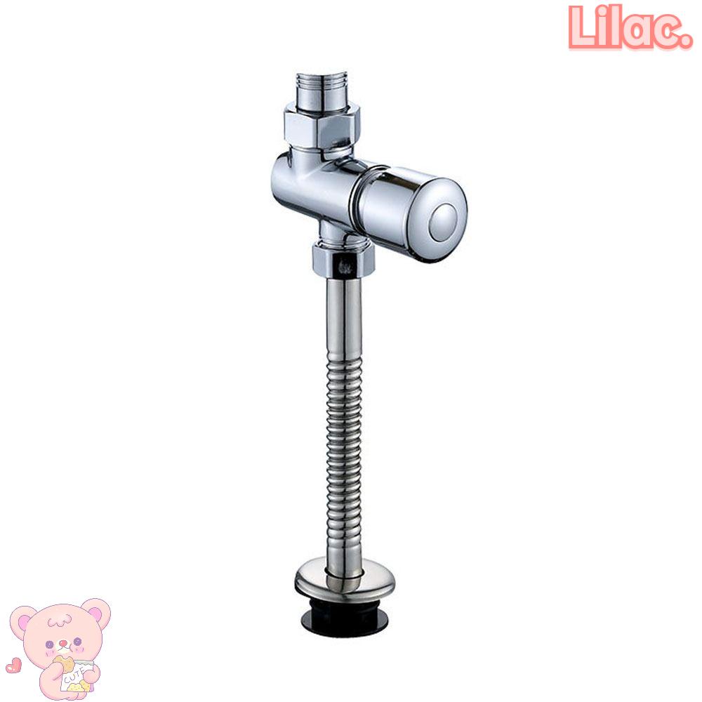 LILAC Toilet Flush Valve, Copper Sliver Water Tank Fitting, Replacement