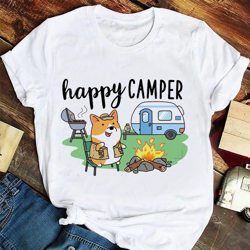 Happy camper shirt on sale