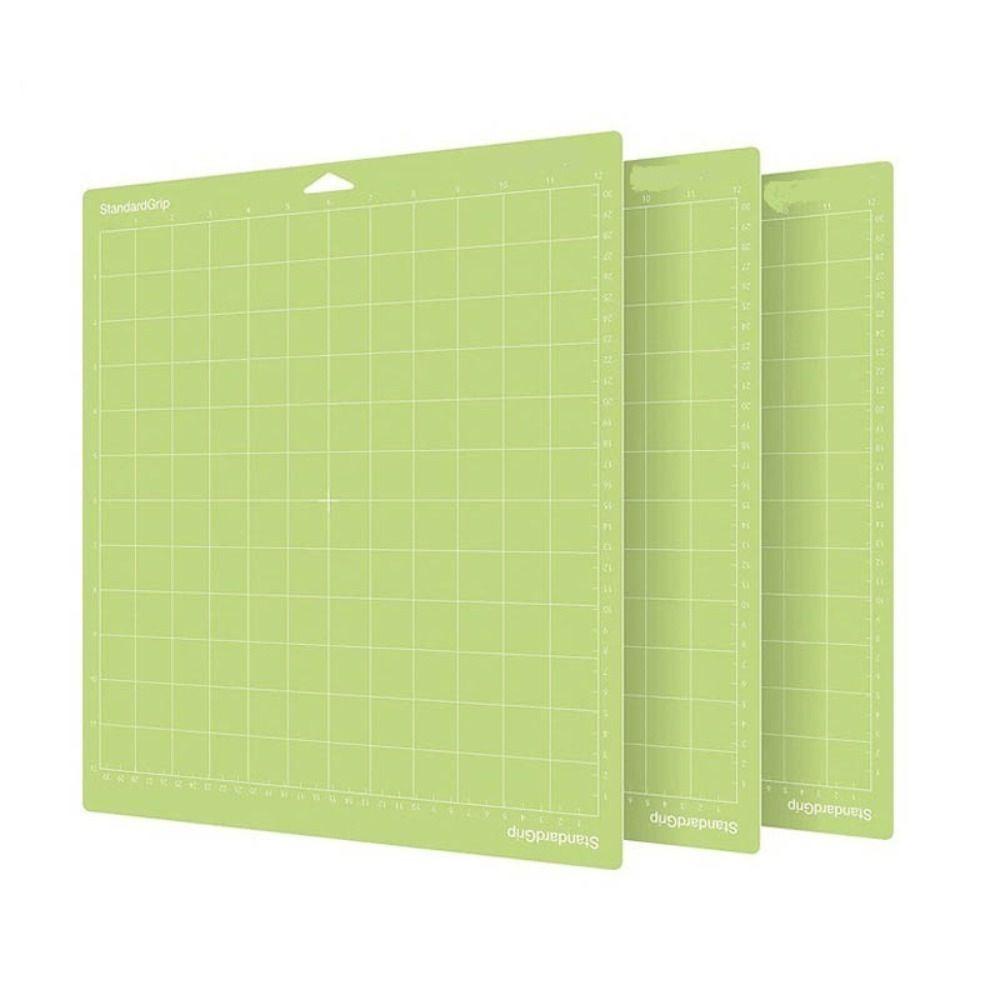 LUOLUVO Cutting Mat, PVC Cameo Silhouette Cutting Pad, Portable Thick