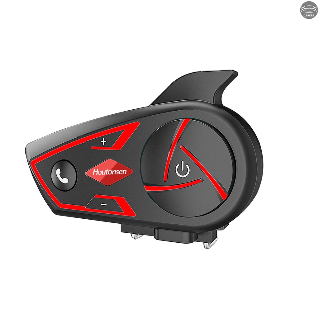 Motorcycle Helmet BT Headset, Wireless Waterproof HandsFree Noise