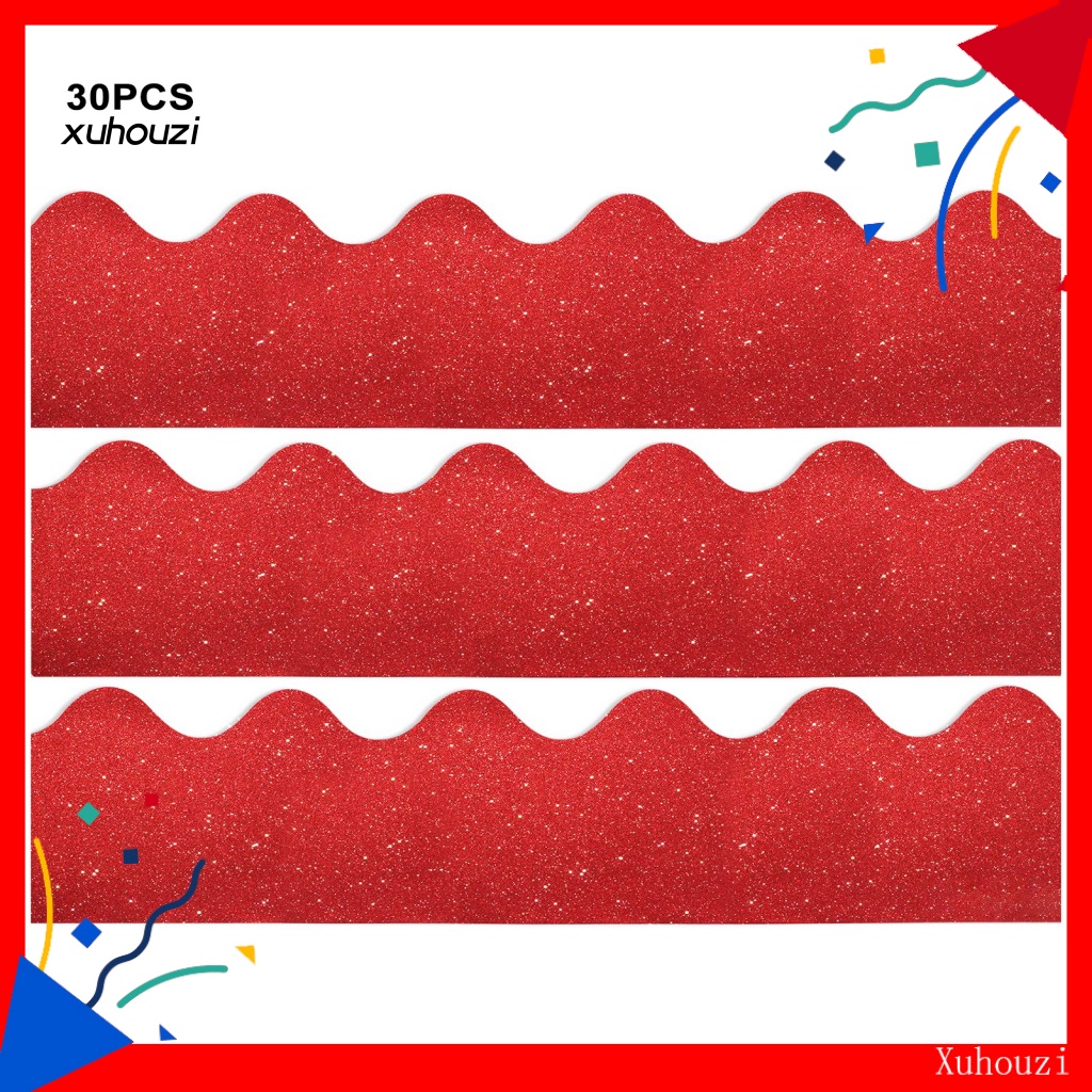 XZ Wavy Bulletin Board Borders Bulletin Board Borders Sparkling