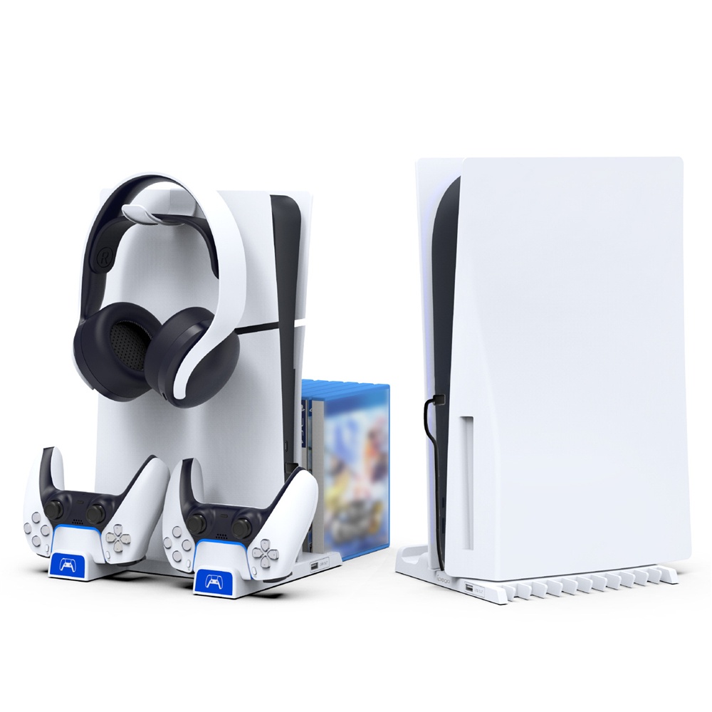 For PS5 slim host multifunctional heat base For P5 game controller ...