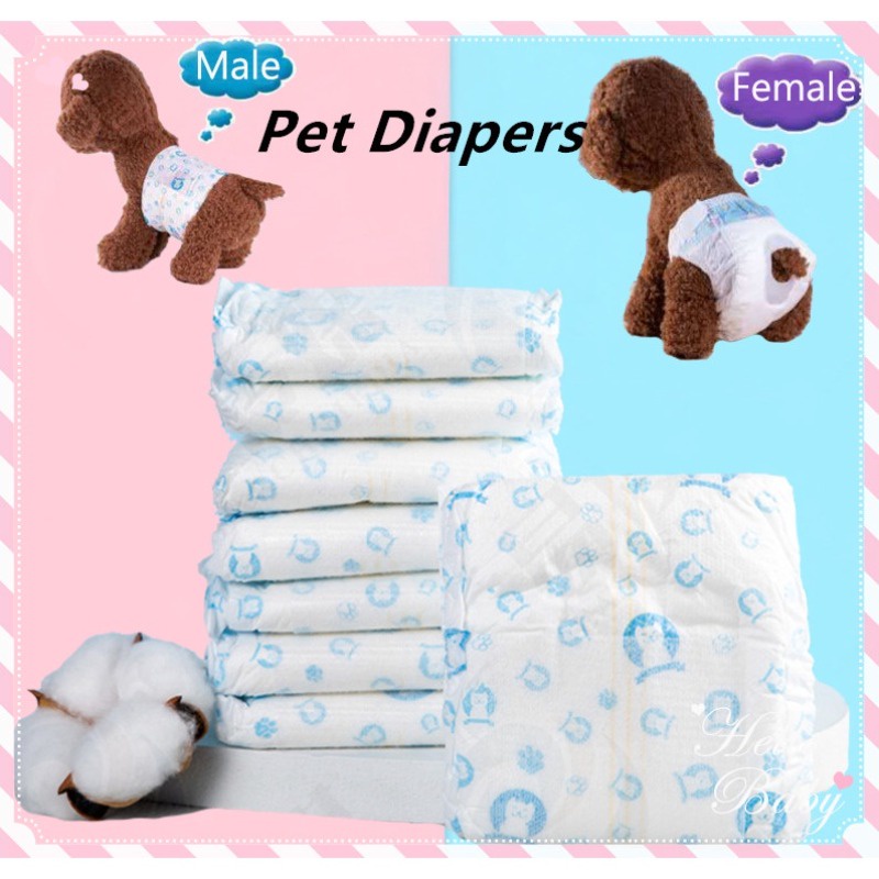 Disposable Diapers Female Male Puppy Diapers Pet Diaper Dog Belly Wrap