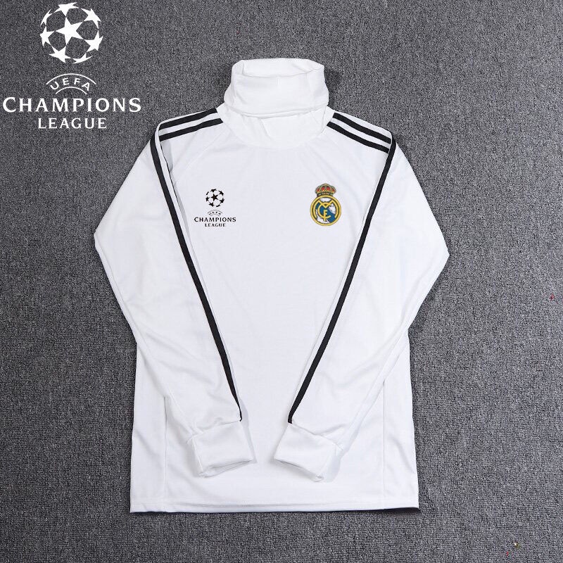 2324 UEFA Real Madrid Football Training Jacket High Collar Long Sleeve