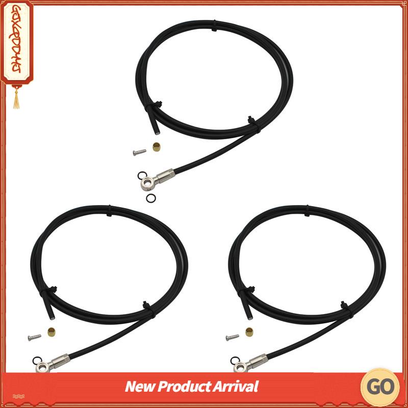 3X 2M Mtb Bicycle Cuttable Hydraulic Disc Brake Tube Hose Line Cable