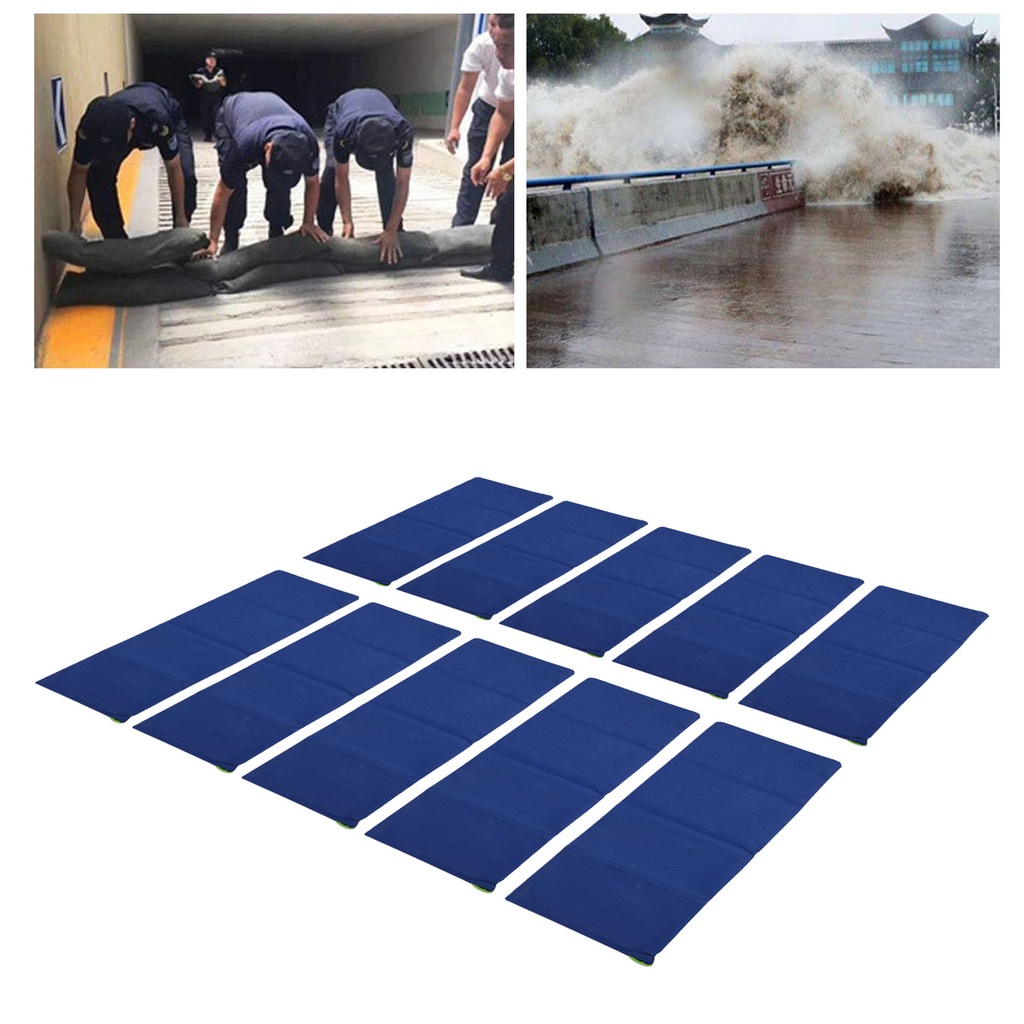 TMA 10PCS Flood Prevention Sandbags Drawstring Rain Proof Empty Flood