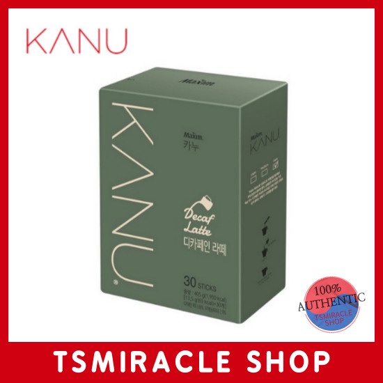Kanu Coffee Decaf Latte Espresso Latte Powder decaffeinated coffee mix ...