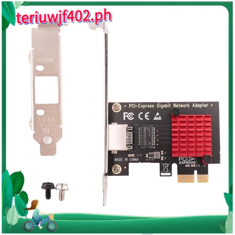PCIE Card Gigabit Network Card 10/100/1000Mbps RJ45 Wired Network Card ...