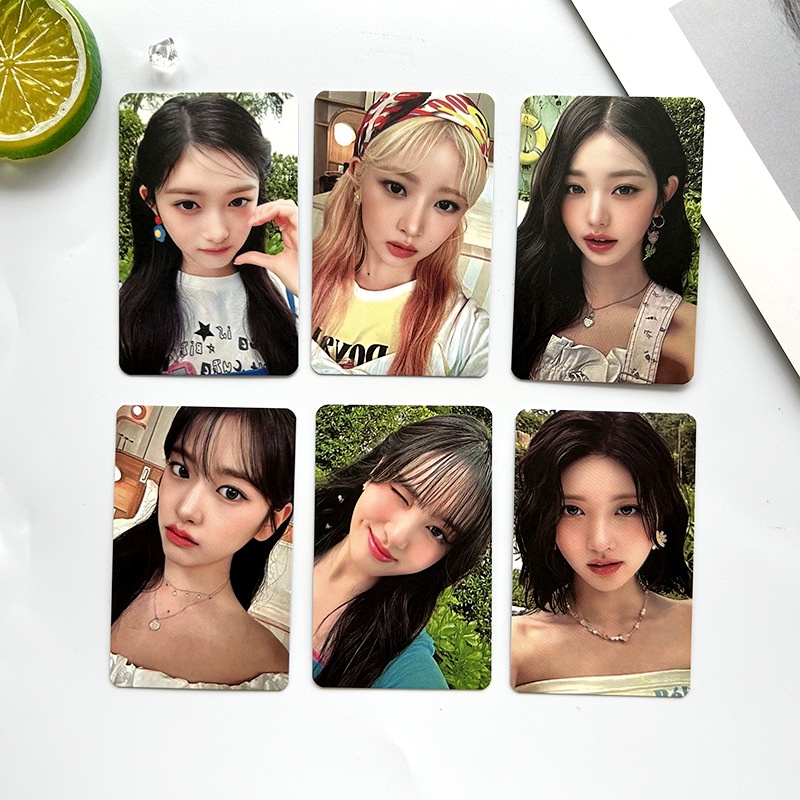 4-6pcs/set IVE A DREAMY DAY Photocards 2023 Album LOMO Cards YUJIN ...