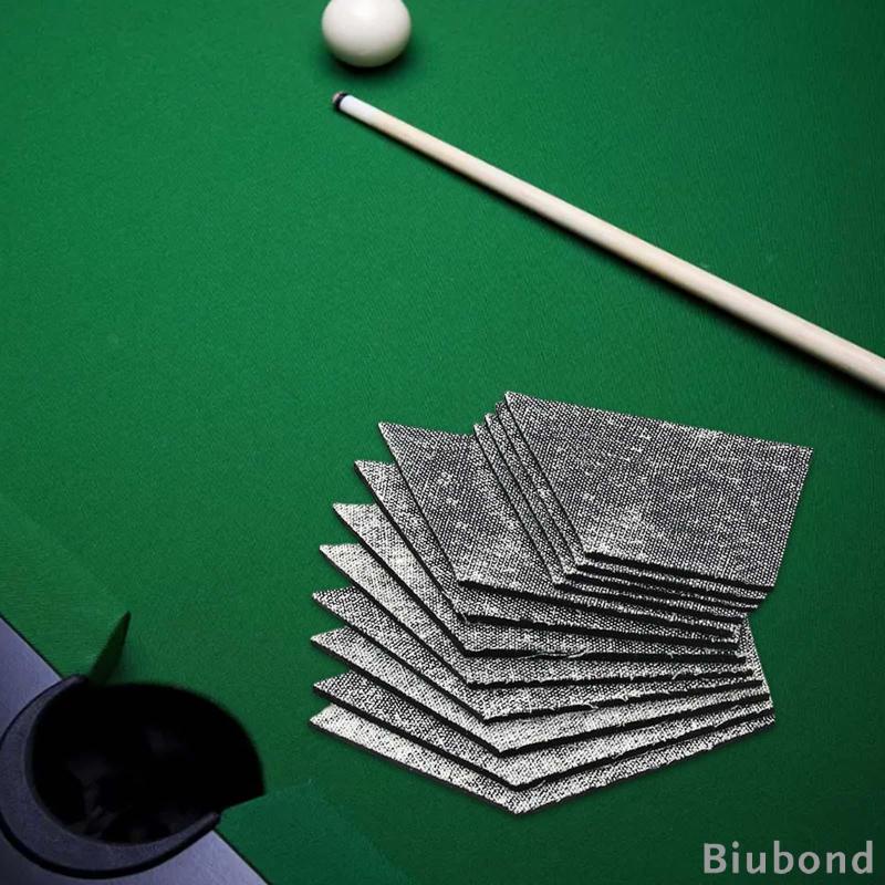 [Biubond] 12Pcs Pool Table Cushion Facings Replacement Entertainment 4