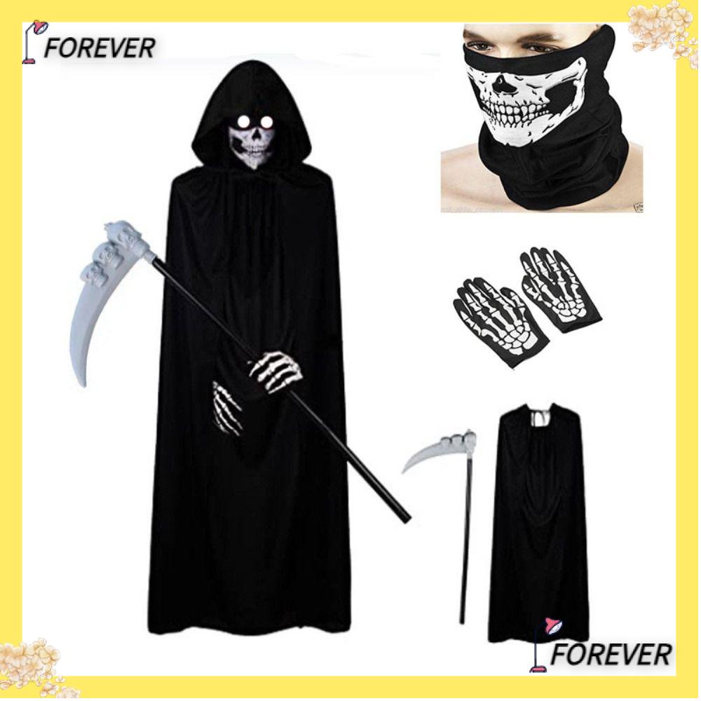 FOREVER Halloween Grim Reaper Costume, Party Cloth Scary Costume ...