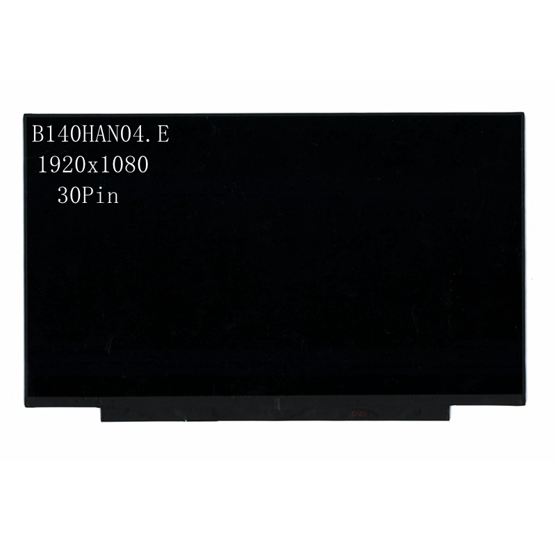 Écran LCD 14" FHD - AU OPTRONICS B140HAN04.0 - 30 Broches - Mat - Pour Ordinateur Portable