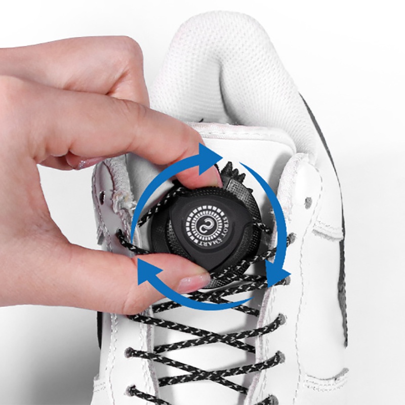 High-quality Steel Wire Shoelace Rotating Buckle Lace-Free Shoelace ...
