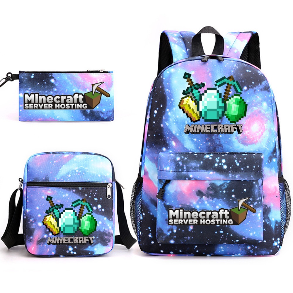 Minecraft bookbag set sale