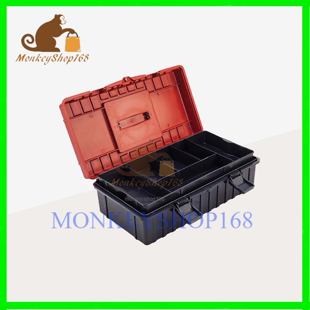 PVC Plastic Multipurpose Tool Box 380 X W210 X H125 ( 681 ) | Shopee ...
