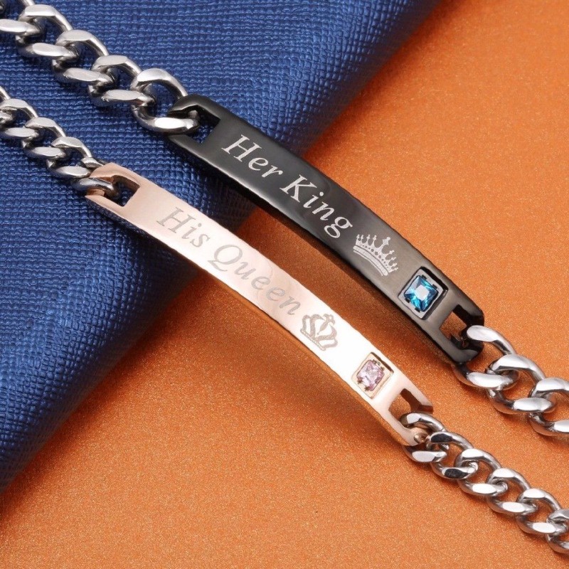 His queen her king bracelets clearance